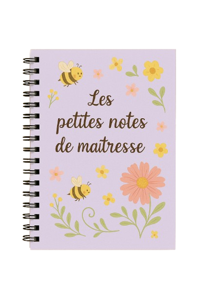 Carnet "Les petites notes de maîtresse" – Cadeau de fin d’année scolaire