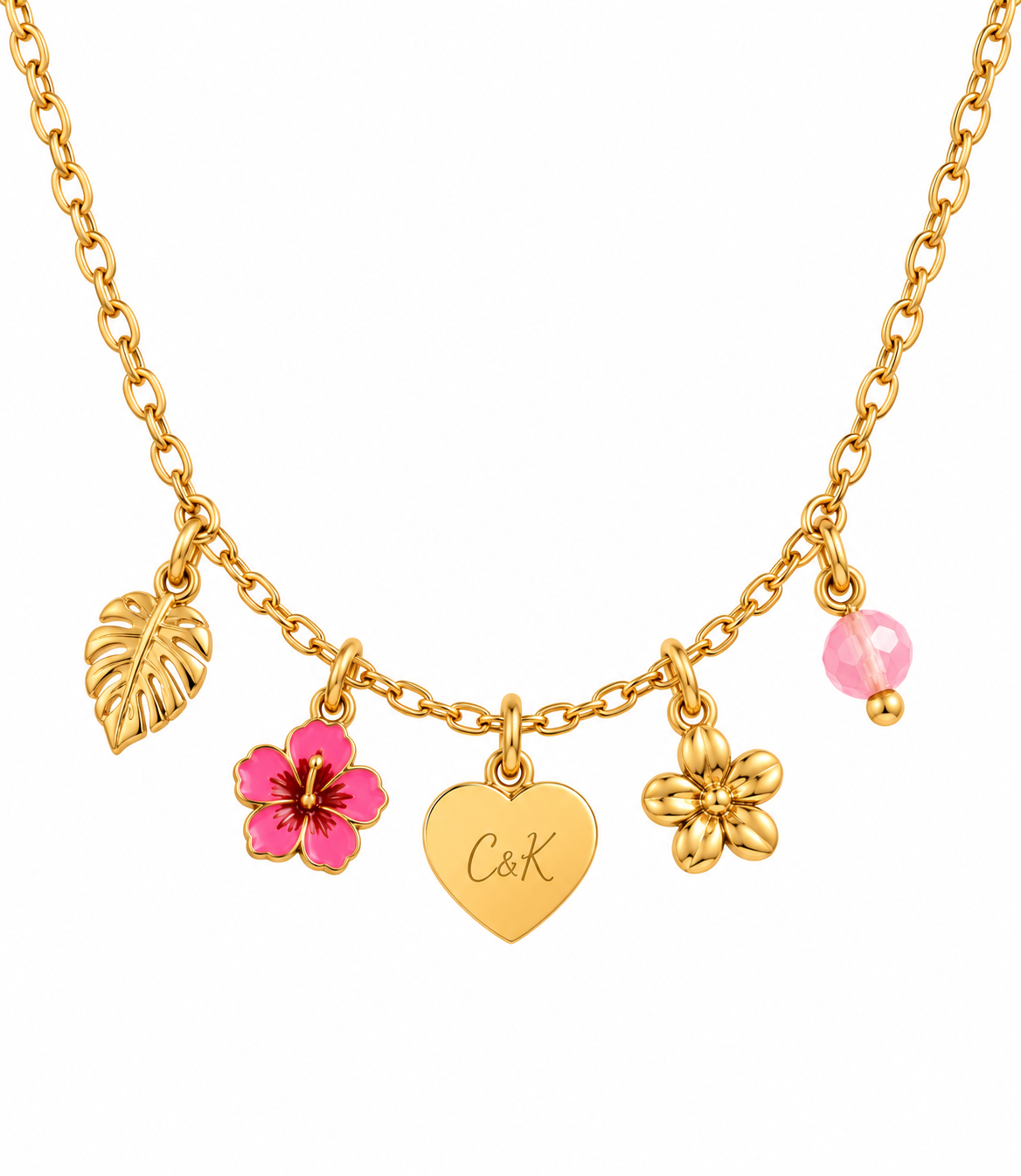 Collier Hibiscus