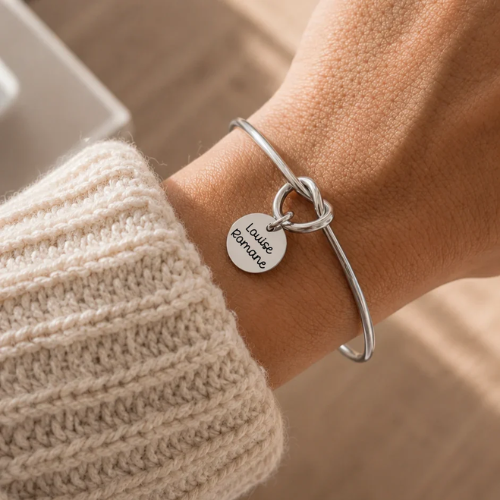 Bracelet Jonc - Acier Inoxydable