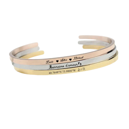 Bracelet Jonc plat