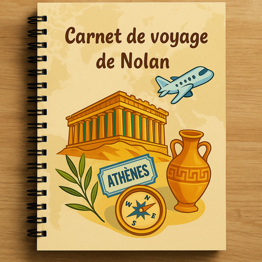 Carnet de voyage personnalisé