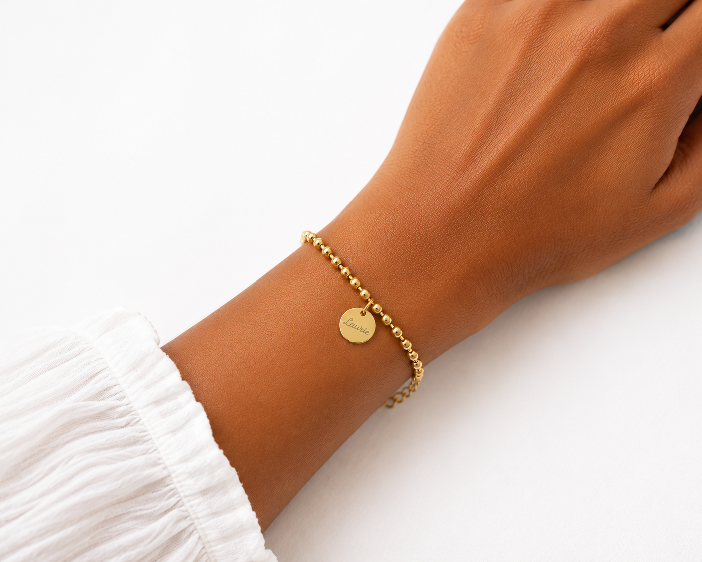 Bracelet - La Perlé en acier inoxydable