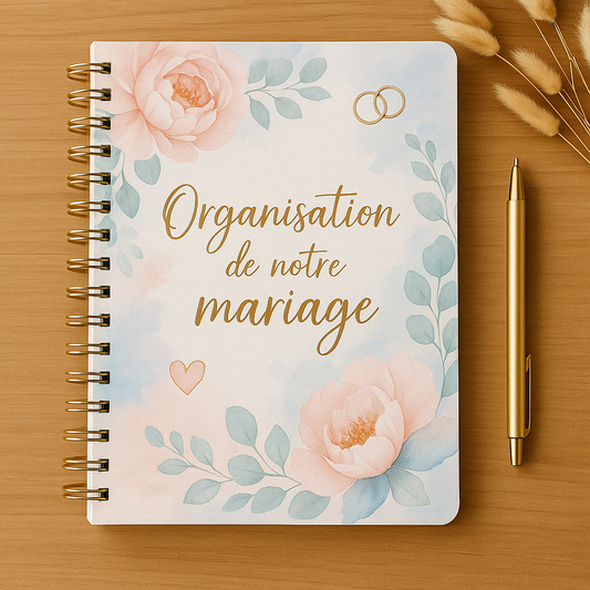 Carnet d'organisation de mariage