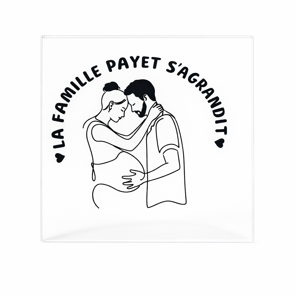 Gravure personnalisée sur plexiglass