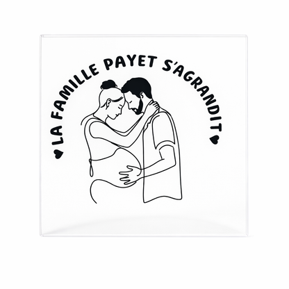 Gravure personnalisée sur plexiglass
