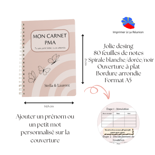 Carnet PMA + 14 cartes étapes