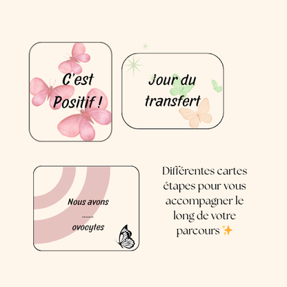 Carnet PMA + 14 cartes étapes