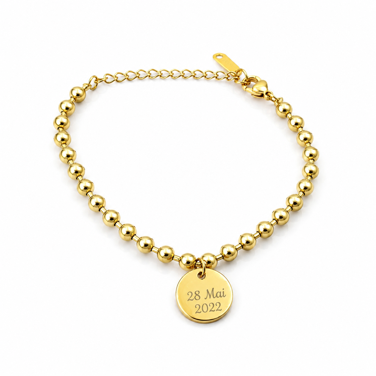 Bracelet - La Perlé en acier inoxydable